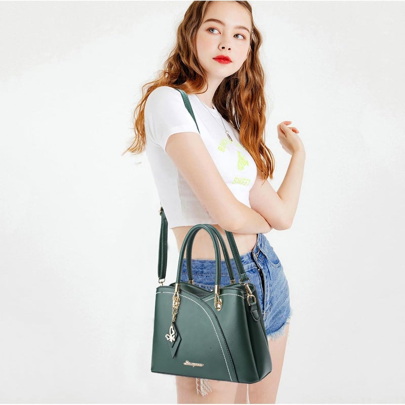 SiMYEER Purses and Handbags Top Handle Satchel Shoulder Bags Messenger Tote Bag for Ladies - Image 3